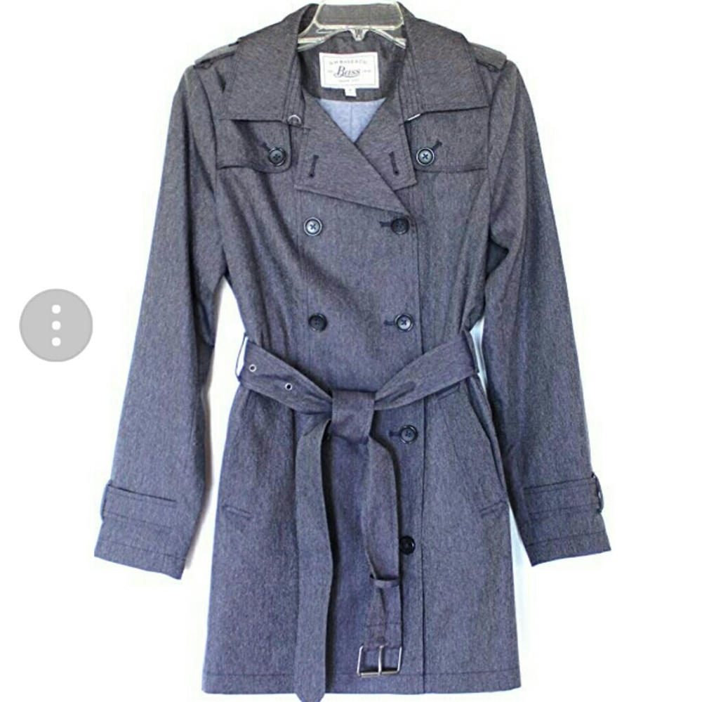 GH Bass & Co Water Resistant Trench Coat